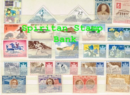 San marino stamps assorted - stamps:,