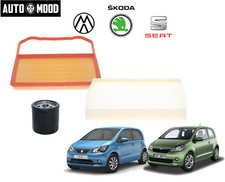 KIT TAGLIANDO 3 FILTRI PER SEAT MII SKODA CITIGO 1.0 44 55KW dal 2011