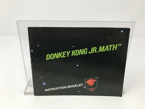 Donkey kong math nintendo - jr.,
