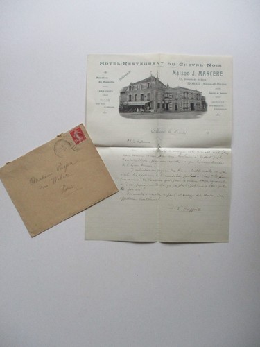 Lettre autographe signée - , de