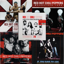 Red Hot Chili Peppers Limited Edition Live Vinyl Lot Live Broadcast Color Vinyl