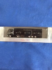 Herpa 1/87 trattore MB 1748-SZ  rimorchio "Mercedes Benz Museum" da collezione