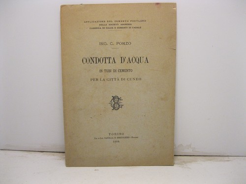 Ponzo condotta d - c.,, in