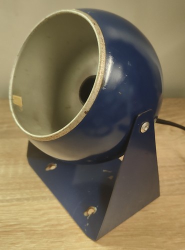 Lampada eyeball space age blu - lampada,