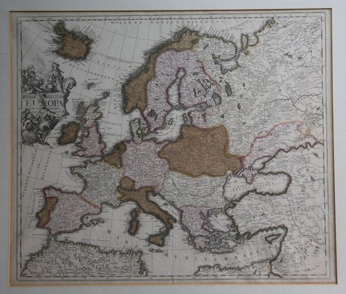 Mappa europa excultissima di - excultissima",