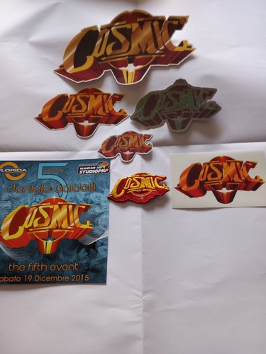 Stock adesivi cosmic - adesivi,
