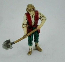 Contadino con badile cm.10 San Gregorio Armeno presepe Moranduzzo Landi