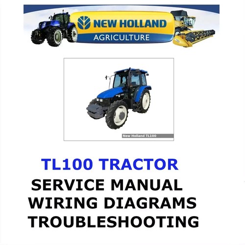New holland tl100 trattore - new,