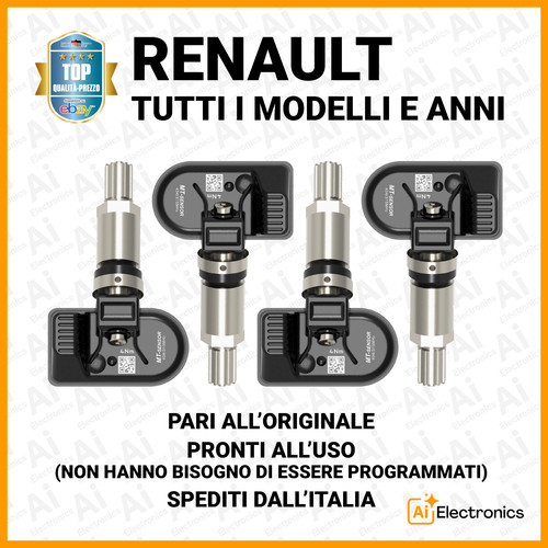 Sensori tpms renault clio - 4x,
