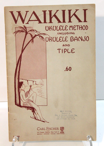 Carl fischer waikiki ukulele - carl,
