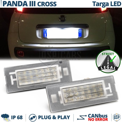 Placchette luci targa led - 2,