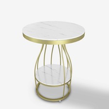 Tavolino da salotto rotondo in