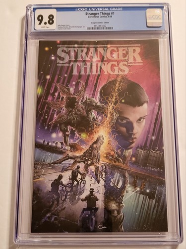 Stranger things cgc 9 - stranger,
