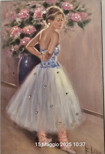 Quadro ballerina con - ballerina,
