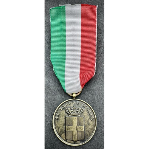 Medaglia valore civile del - valore,