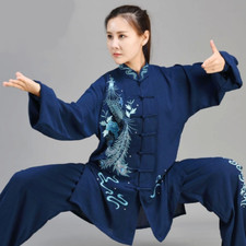 Tuta Tai Chi Donna Uomo Ricamo