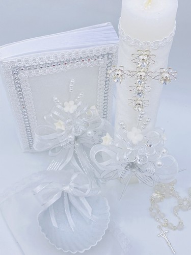 Set candele battesimo - set, 5pz