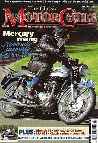 Norton mercury bsa b31 triumph - norton,