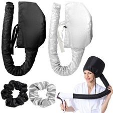 FSWWSF 2 Pezzi Cuffia Asciugacapelli Portatile Casco Asciugacapelli Da Casa Con