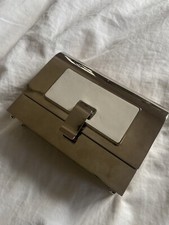 Borsa pochette in metallo