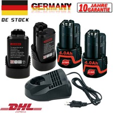  per Bosch Professiona 4,0 Ah 10,8 V/12 V BAT411 GBA batteria agli ioni di litio GSA 10,8 V NUOVA