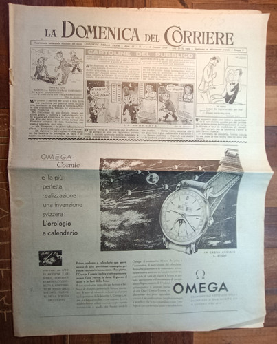 Pubblicita orologi omega - orologi,