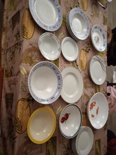 Piatti Vari 22 Pezzi Piatti Piani Fondi E Ciotole