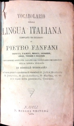 Vocabolario della lingua - vocabolario,