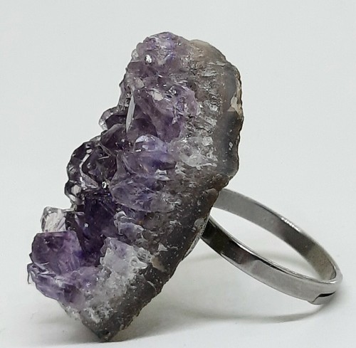 Anello con drusa - drusa, di
