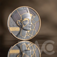 Moneta argento Nefertiti
