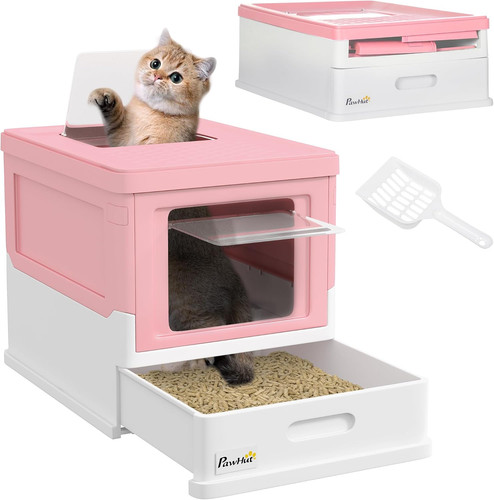Lettiera per gatti chiusa - lettiera,