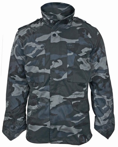 Buio camo m65 campo giacca - buio,