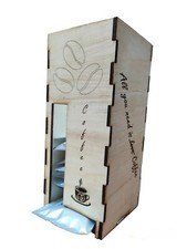 Porta cialde in legno