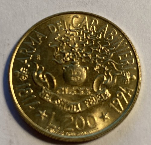 Moneta 200 lire - lire, 1994