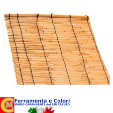 Arella in Canna di Bambu Stuoia Ombreggiante 1 x 3 m Senza Tiro Frangivista