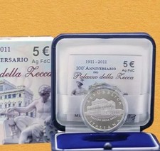 Italia 2011 - 5 EURO Argento FDC 100º Anniversario del Palazzo della Zecca