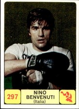figurina campioni dello sport Panini 1968 New # 297 Nino Benvenuti
