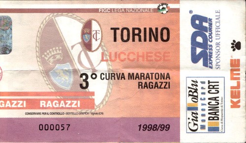 Biglietto stadio torino - biglietto,