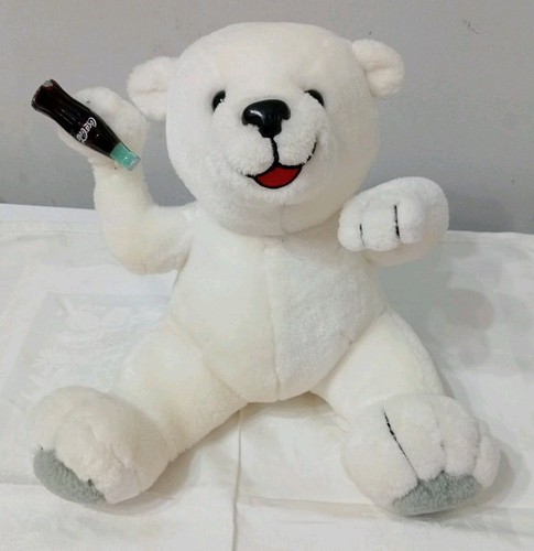 Peluche orso polare coca cola - polare,