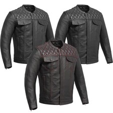 Giacca Giubbotto Moto in pelle