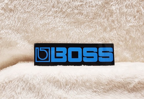 Adesivo boss roland blu - roland,