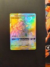 Solgaleo & Lunala GX 254/236 Cosmic Eclipse Alternate Art Rainbow Pokémon Card