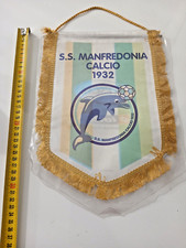 Gagliardetto Stendardo SS Manfredonia Calcio 1932 Lotto Vintage