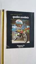 Husqvarna 250 Cross 1974 depliant ITALIANO moto originale brochure