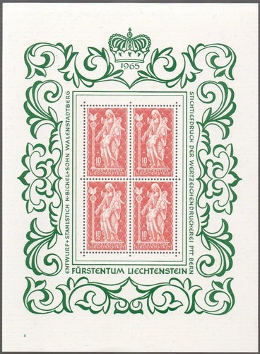 Liechtenstein 1965 madonna - 1965,