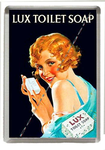 Vintage retro lux soap advert - soap,