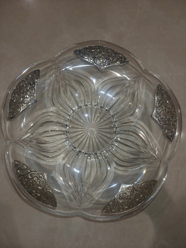 Centrotavola cristallo con - centrotavola,