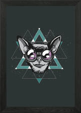 Poster Space Chihuahua cane