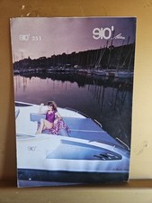 Imbarcazione Cabinata Cantiere Nautico Gio' Mare Depliant Originale D'epoca 