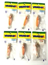 (6) Vintage Yamashita 3” Calamari Maschere Toto Sutte Made In Japan NOS